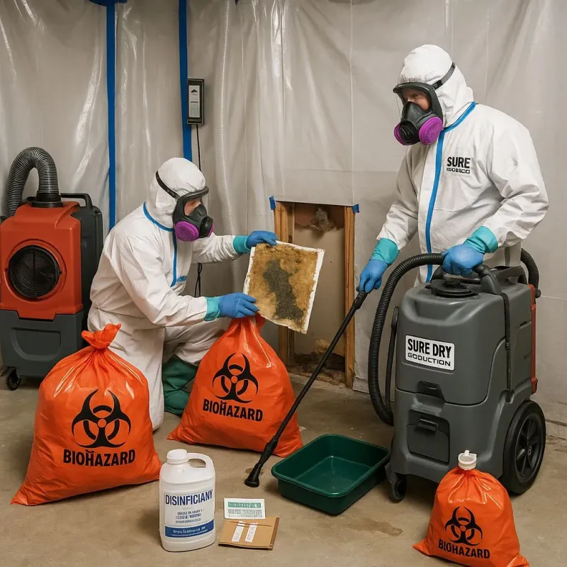 Contaminated Water Handling Protocols process in Conrad, MT